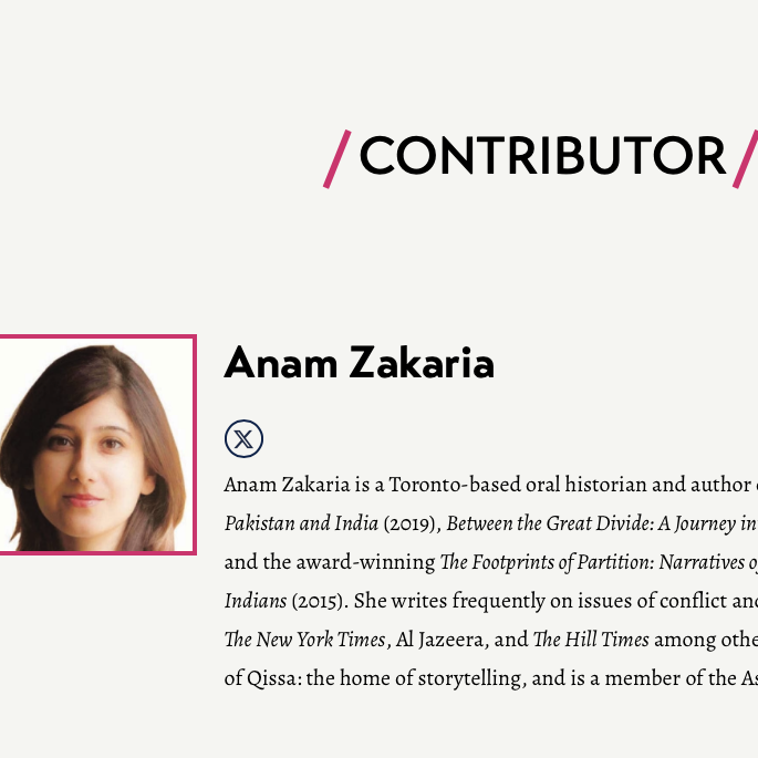 A contributor profile on the Asia Society Magazine website